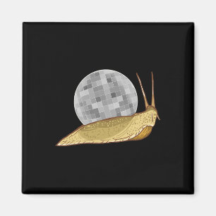 Snail Disco Ball Funny Crystal Shell Dierenvriend Magneet