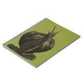 Snail Drawing Photo Notitieboek (80 pagina's B&W) (Linkerzijde)