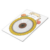 Snail Habit Tracker Aangepast Notitieblok (Schuin)