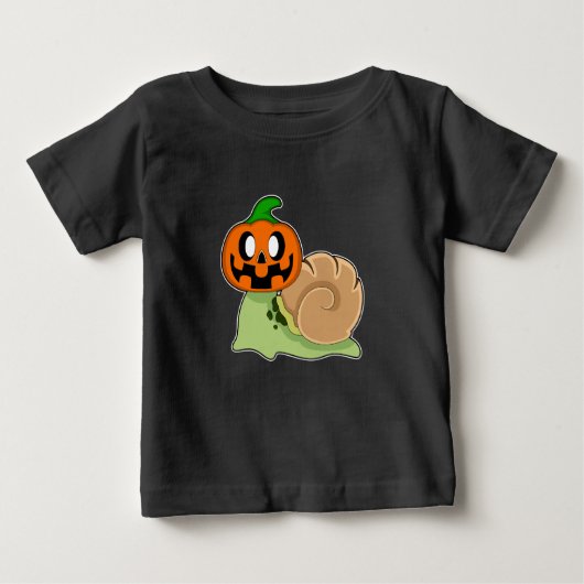 Snail Halloween Pompoen (Voorkant)