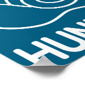 Snail Hunter, Funny, Jokes, Sarcastic  Poster (Hoek)