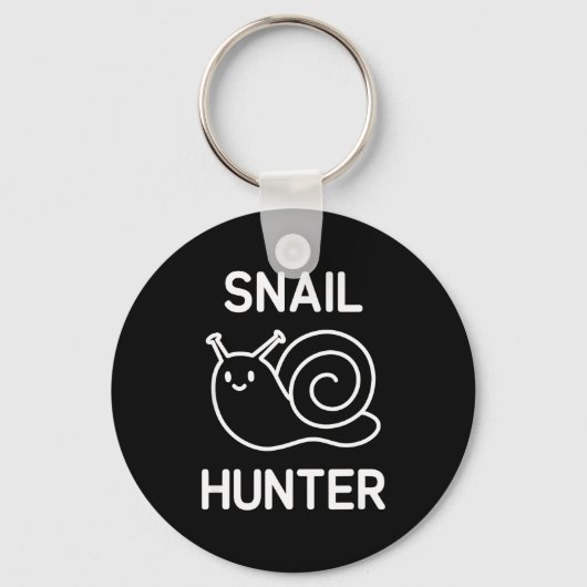 Snail Hunter, Funny, Jokes, Sarcastic Sleutelhanger (Voorkant)