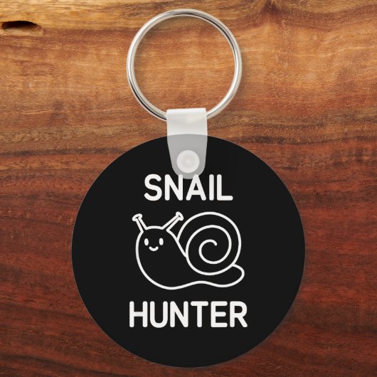Snail Hunter, Funny, Jokes, Sarcastic Sleutelhanger (Voorkant)