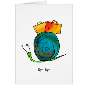 Snail Leaving Card
