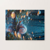 Snail Magische wereld Legpuzzel (Horizontaal)