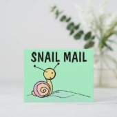 SNAIL MAIL ART BRIEFKAART (Staand voorkant)