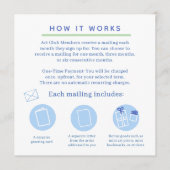 snail mail art club invitation kaart (Voorkant)