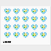 Snail Mail (Blauw) - Envelope Stickers (Vel)