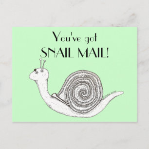 Snail Mail Briefkaart