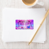Snail Mail Colorful Address Labels (Insitu)