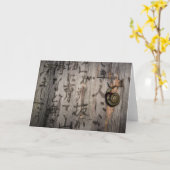 Snail Mail Escarot on Asian Calligraphy Kaart (Gele Bloem)