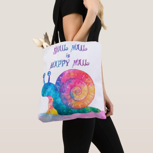 Snail Mail is Happy Mail - Canvas tas (Dichtbij)