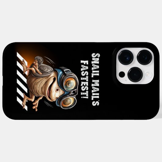 Snail Mail is het snelst Case-Mate iPhone Case (Achterkant (horizontaal))