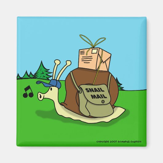 Snail Mail Magnet (Voorkant)