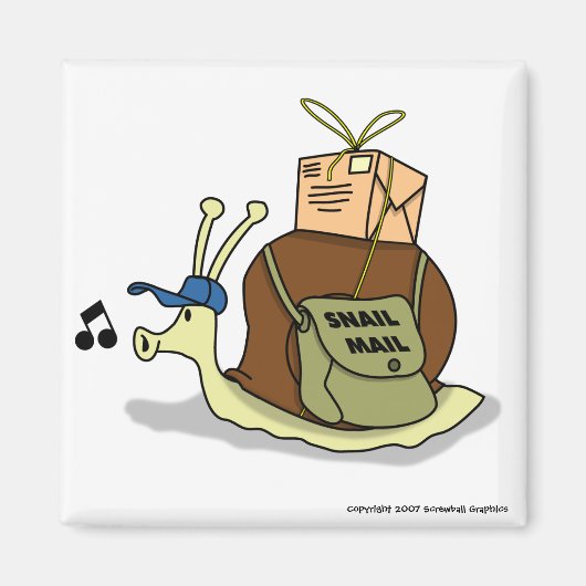 Snail Mail Magnet (Voorkant)
