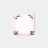 Snail mail post-it® notes (Voorkant)