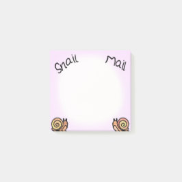 Snail mail post-it® notes
