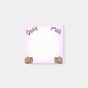 Snail mail post-it® notes