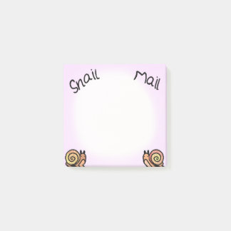 Snail mail post-it® notes