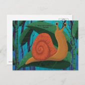 Snail Mail Postcards Feestdagenkaart (Voorkant / Achterkant)