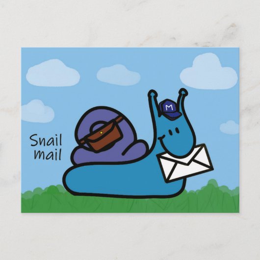 Snail mail postcrossing postcard briefkaart (Voorkant)