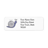 Snail Mail Return Address Label (Voorkant)