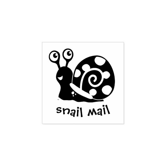 SNAIL MAIL RUBBER STAMP RUBBERSTEMPEL (Afrduk)