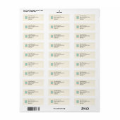 Snail Mail Social Club Return Address Labels (Full Sheet)