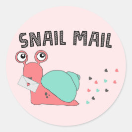 Snail Mail Sticker - hartstof!