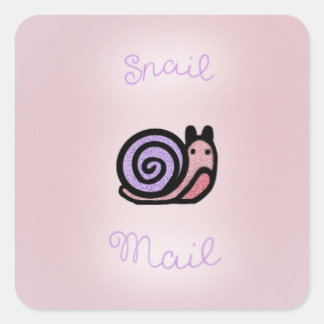 Snail mail stickers 