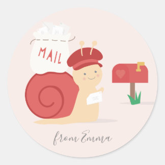 Snail Mail Valentijn Sticker
