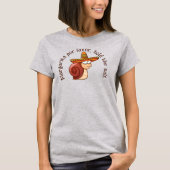 Snail Margarita voor een gunst, hou het zout vast T-shirt (Voorkant)