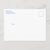 Snail Mushroom Butterfly Schattige CUSTOM BABY SHO Uitnodiging Briefkaart (Achterkant)