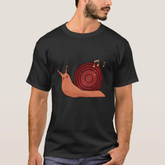 Snail music boy t-shirt