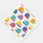 Snail Party Pattern Servetten (Hoek)