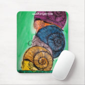 Snail Pile Mousepad Muismat (Met muis)