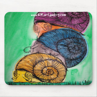 Snail Pile Mousepad Muismat