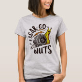 Snail Robot Machine Funny T-shirt (Voorkant)