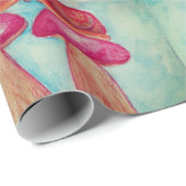 Snail Romance Glanzend inpakpapier (Rol Hoek)