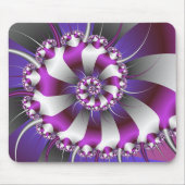 Snail Shell Fractal Mousepad Muismat (Voorkant)