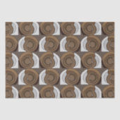 Snail Shells Abstract Pattern Tissuepapier (Voorkant)