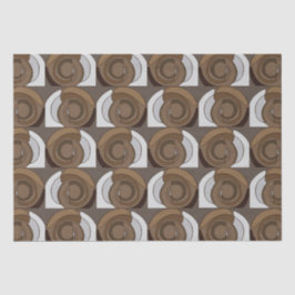 Snail Shells Abstract Pattern Tissuepapier