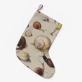 Snail Slug Garden Pet Gastropod Botanical Snails Kleine Kerstsok (Voorkant (Hangend))