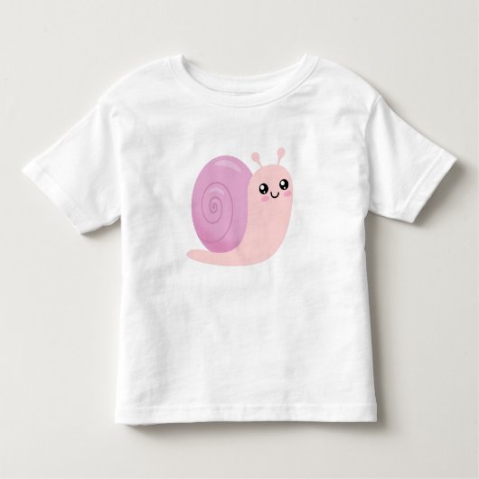 Snail Toddler T-shirt (Voorkant)