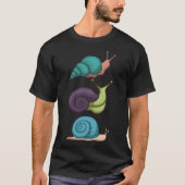Snail Weinberg Slakkenhuis T-shirt (Voorkant)