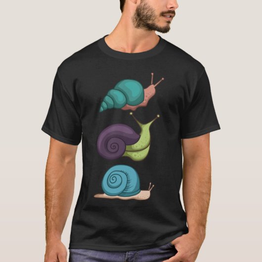 Snail Weinberg Slakkenhuis T-shirt (Voorkant)