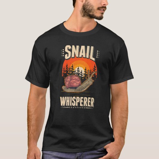 Snail Whisperer T-shirt (Voorkant)