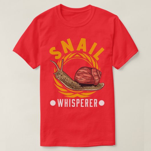Snail Whisperer T-shirt (Design voorkant)