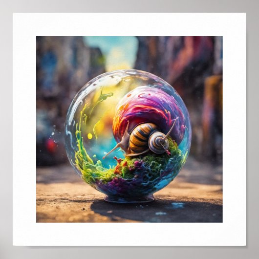 Snail World Poster (Voorkant)