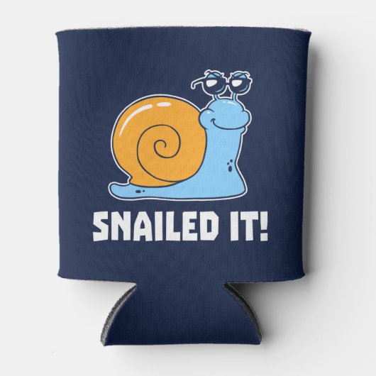 Snailed it blikjeskoeler (Voorkant)